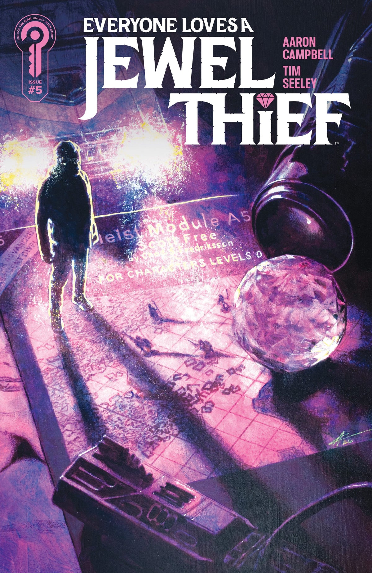 Everyone Loves A Jewel Thief #5 Cover A Aaron Campbell (Release Date: 09/23/2026)