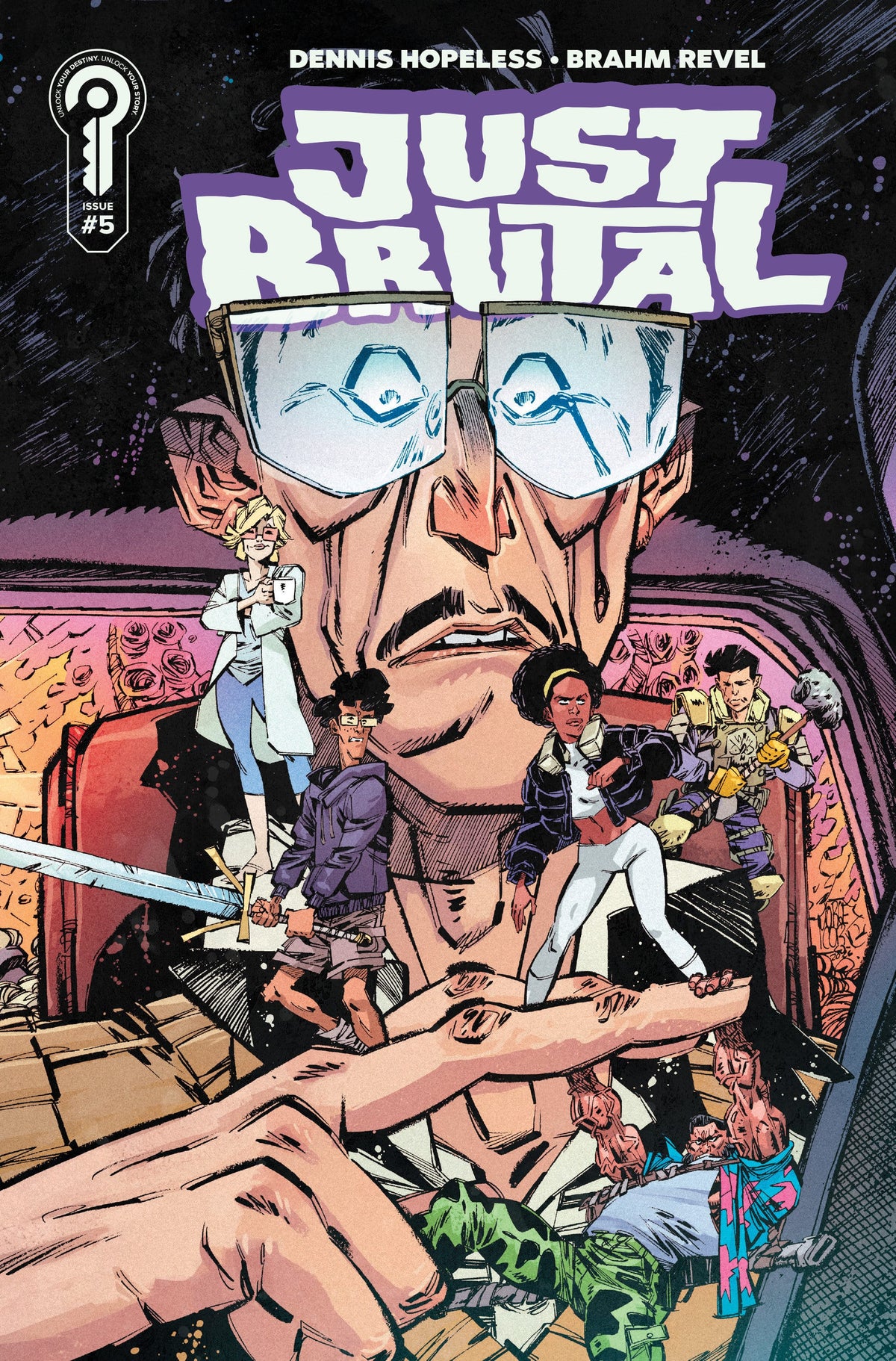 Just Brutal #5 Cover B Jorge Corona