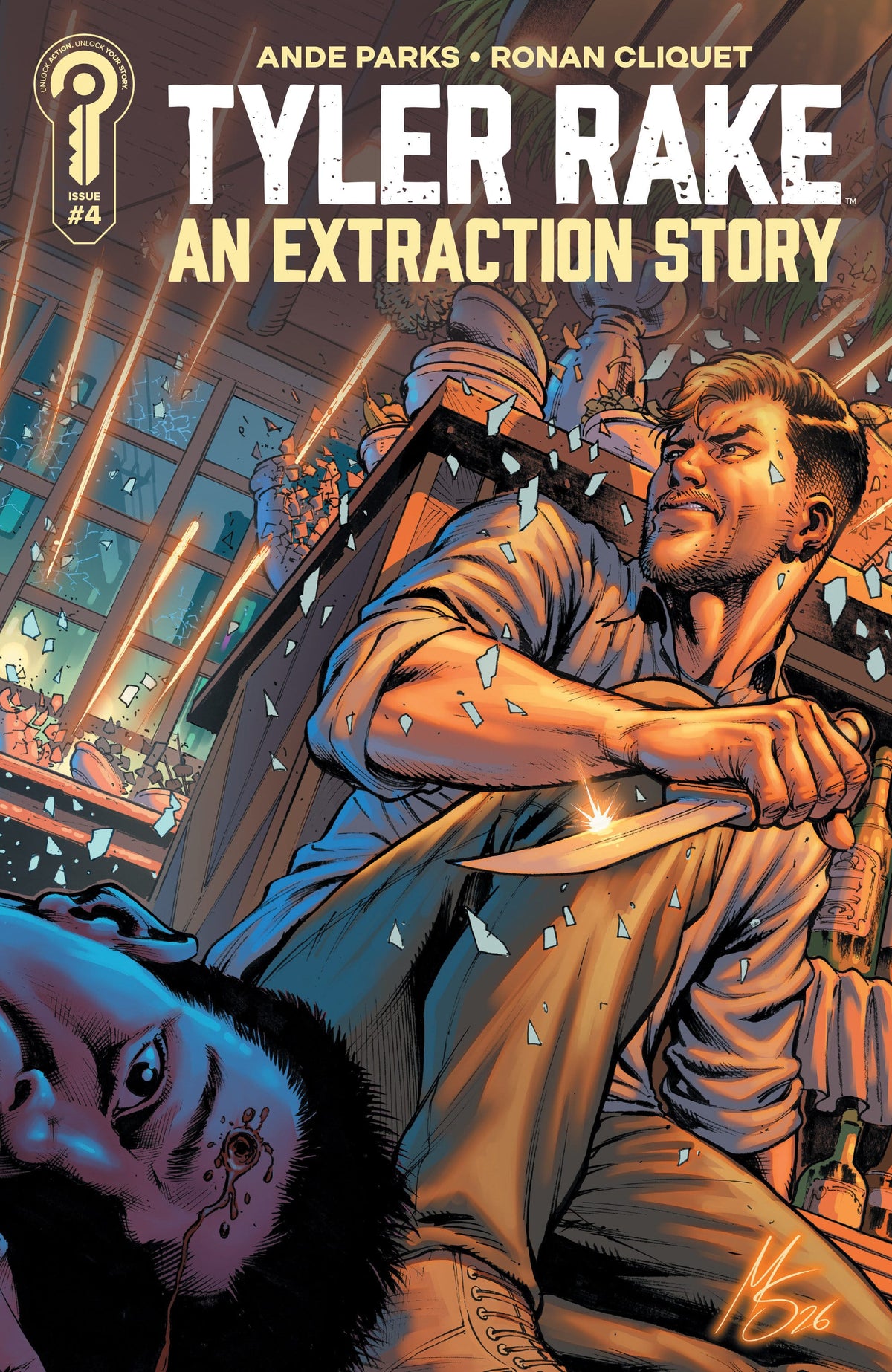 Tyler Rake: An Extraction Story #4 Cover B Marco Santucci (Release Date: 08/12/2026)