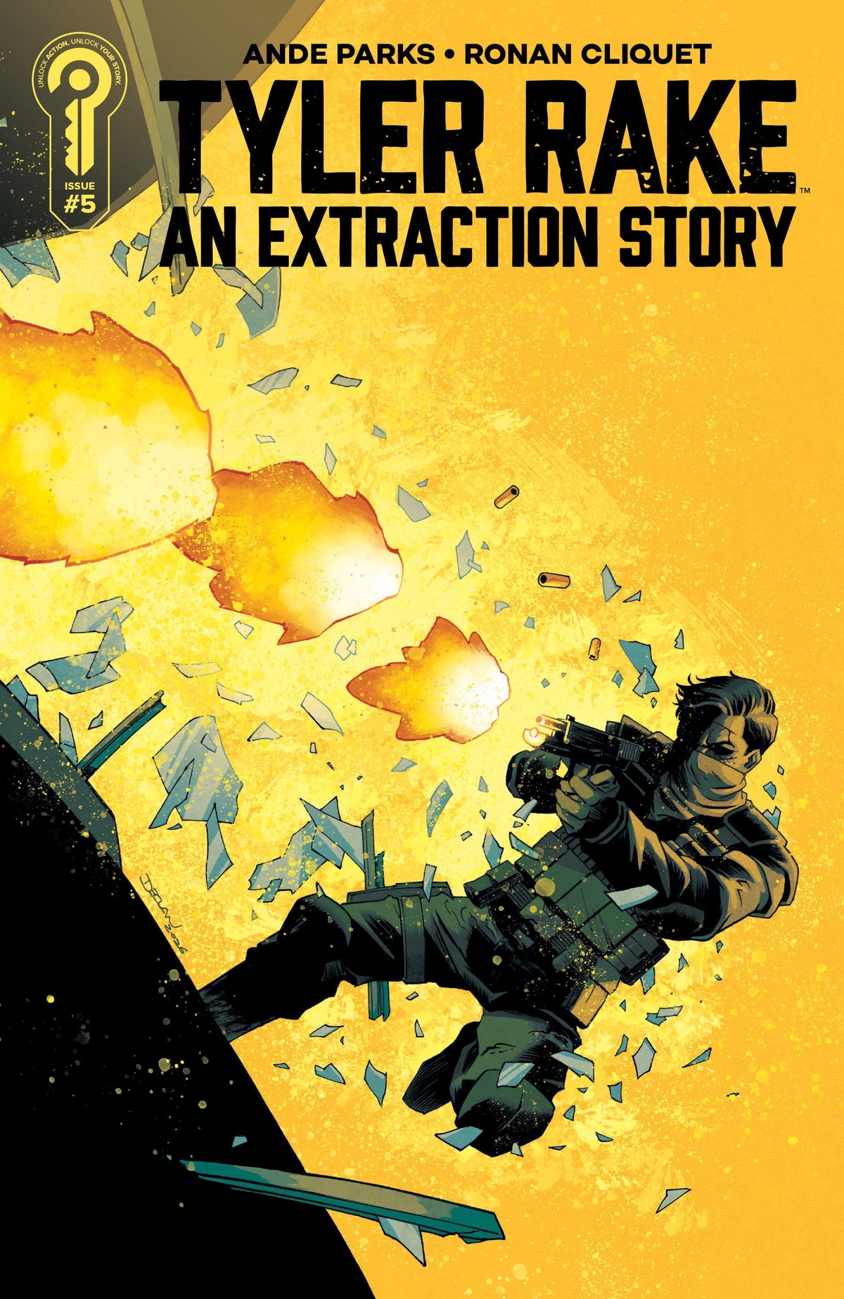 Tyler Rake: An Extraction Story #5 Cover A Declan Shalvey (Release Date: 09/16/2026)