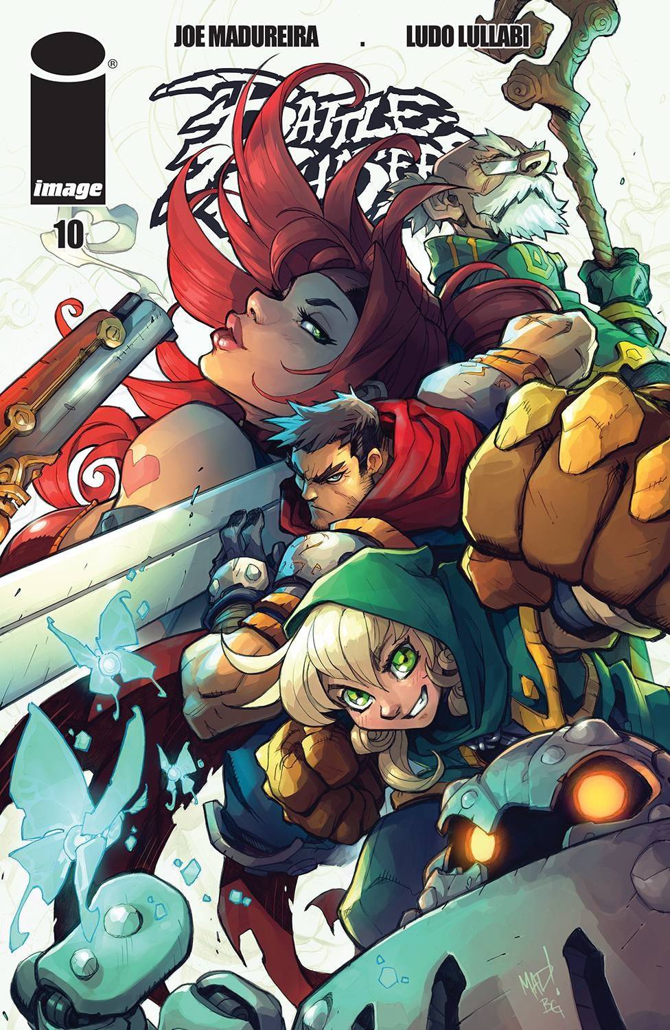 BATTLE CHASERS #10 CVR B MADUREIRA