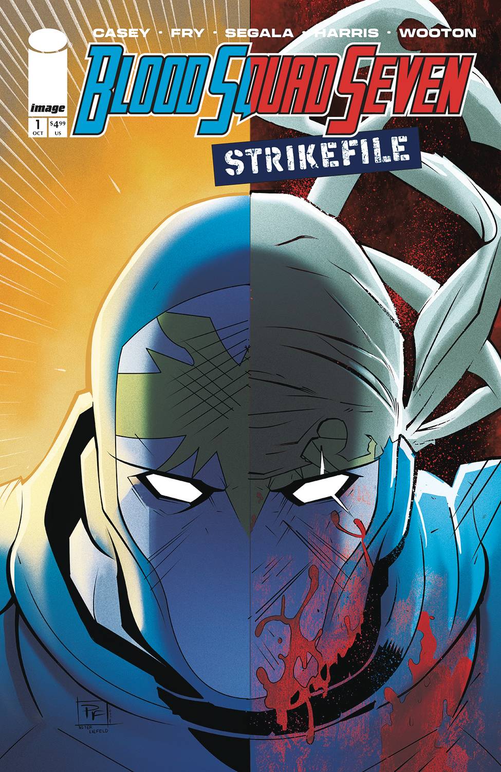 BLOOD SQUAD SEVEN STRIKEFILE #1 (ONE SHOT) CVR A PAUL FRY (MR)