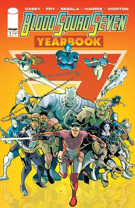 BLOOD SQUAD SEVEN YEARBOOK #1 CVR A PAUL FRY (MR)