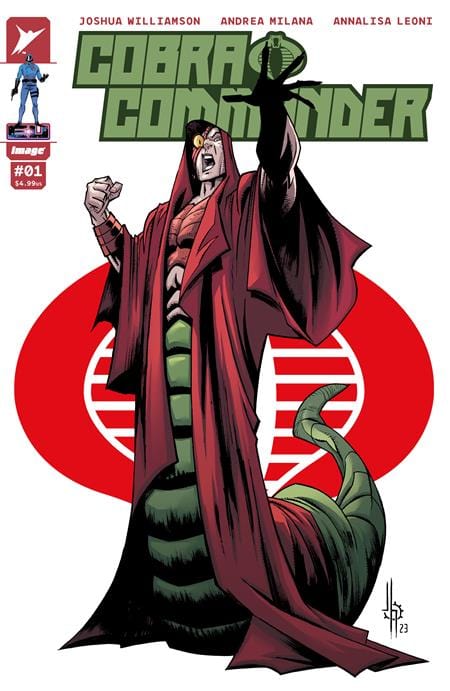 COBRA COMMANDER #1 (OF 5) CVR B JASON HOWARD 2nd PTG