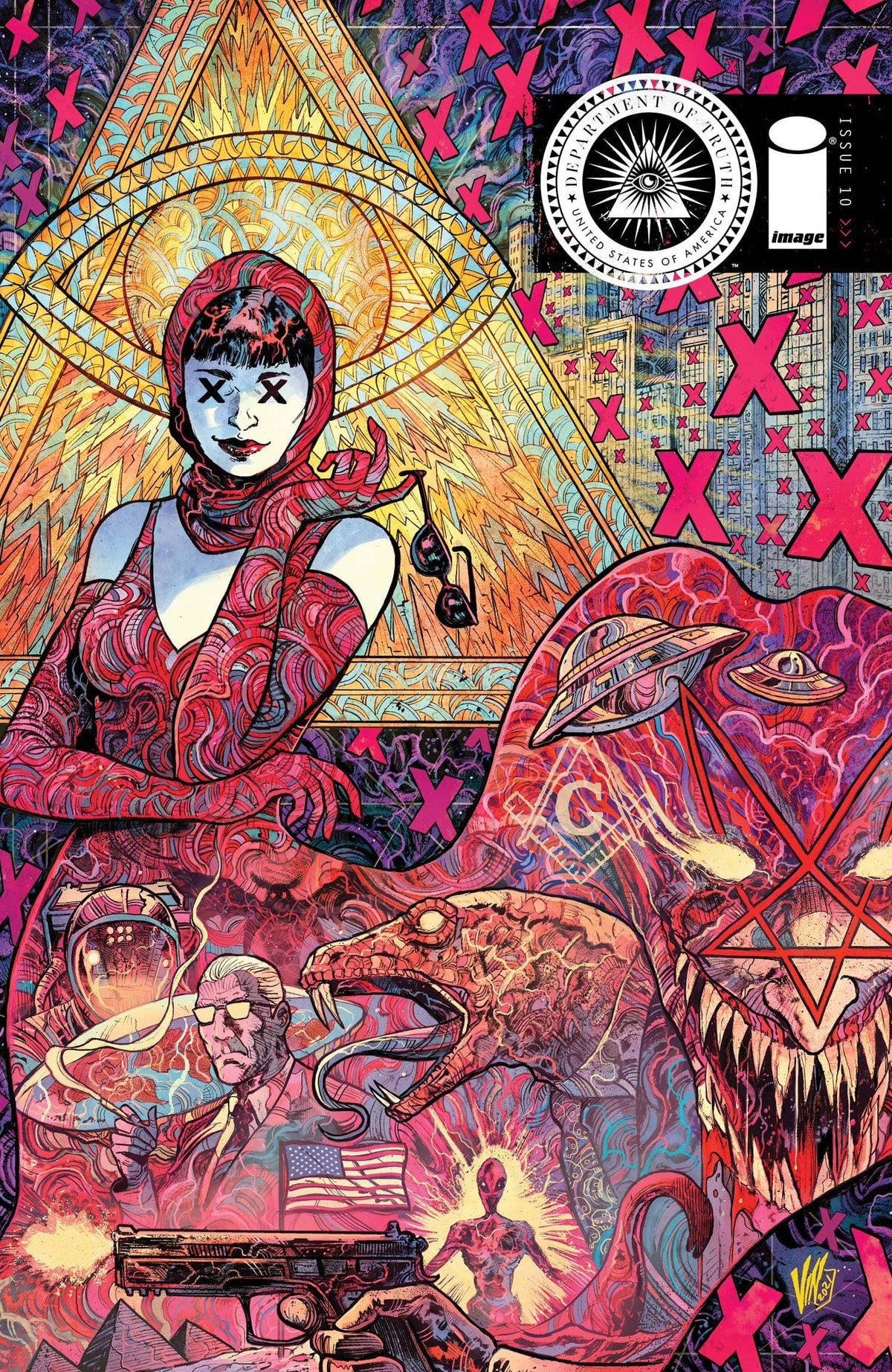 DEPARTMENT OF TRUTH #10 CVR B RICCARDI (MR)