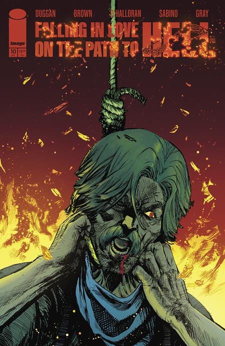 FALLING IN LOVE ON THE PATH TO HELL #10 CVR A GARRY BROWN (MR)