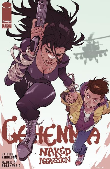 GEHENNA NAKED AGGRESSION #3 (OF 4) CVR B KARL KERSCHL VAR