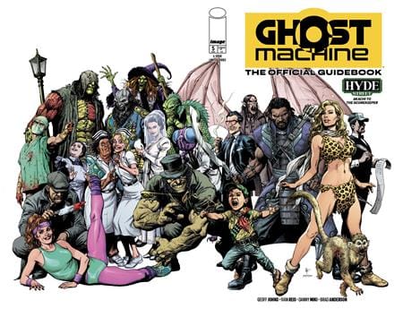 GHOST MACHINE THE OFFICIAL GUIDEBOOK #5 (OF 5) CVR A GARY FRANK & BRAD ANDERSON WRAPAROUND (Release Date: 08/05/2026)