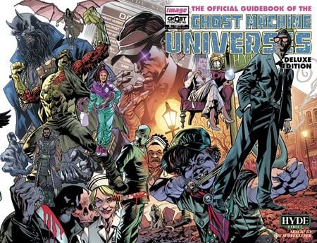 GHOST MACHINE THE OFFICIAL GUIDEBOOK #5 (OF 5) CVR B BRYAN HITCH & BRAD ANDERSON WRAPAROUND VAR (Release Date: 08/05/2026)