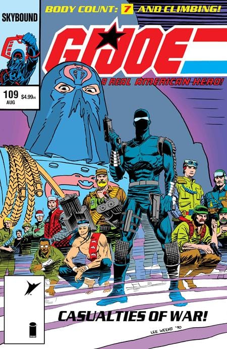 GI JOE A REAL AMERICAN HERO #109 HAMA FILES EDITION CVR C LEE WEEKS FOIL VAR (Release Date: 08/26/2026)