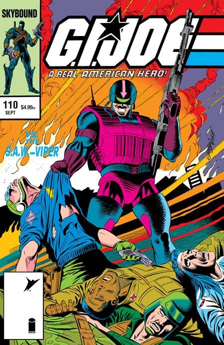 GI JOE A REAL AMERICAN HERO #110 HAMA FILES EDITION CVR C RON GARNEY & BOB MCLEOD FOIL VAR (Release Date: 09/23/2026)