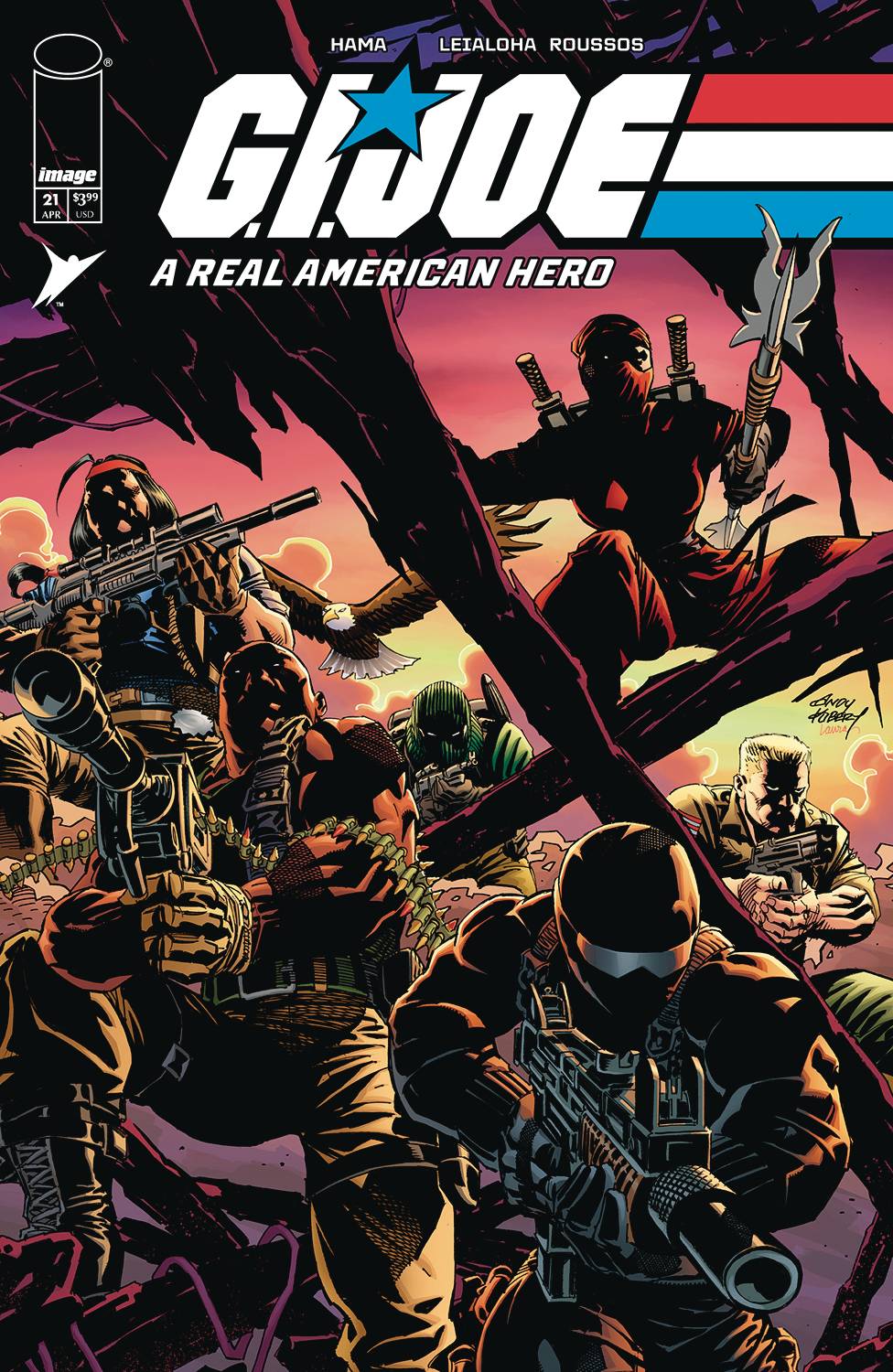 GI JOE: A REAL AMERICAN HERO #21 FACSIMILE CVR B