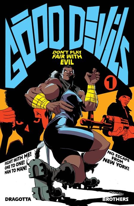 GOOD DEVILS DONT PLAY FAIR WITH EVIL (ONE SHOT) 2ND PTG CVR D NICK DRAGOTTA BLUE VAR