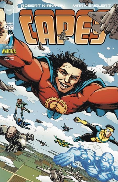 INVINCIBLE UNIVERSE CAPES #6 2ND PTG