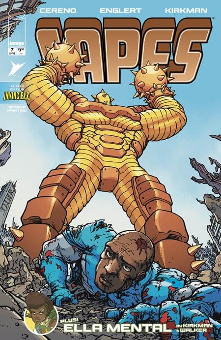 INVINCIBLE UNIVERSE CAPES #7 2ND PTG