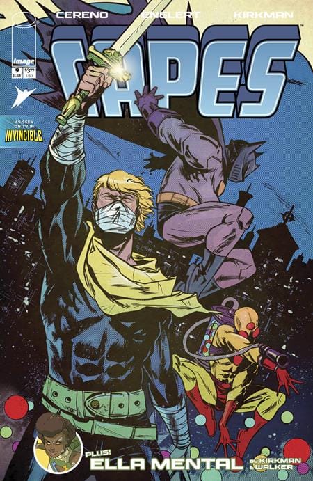 INVINCIBLE UNIVERSE CAPES #9 CVR E SANFORD GREENE VAR