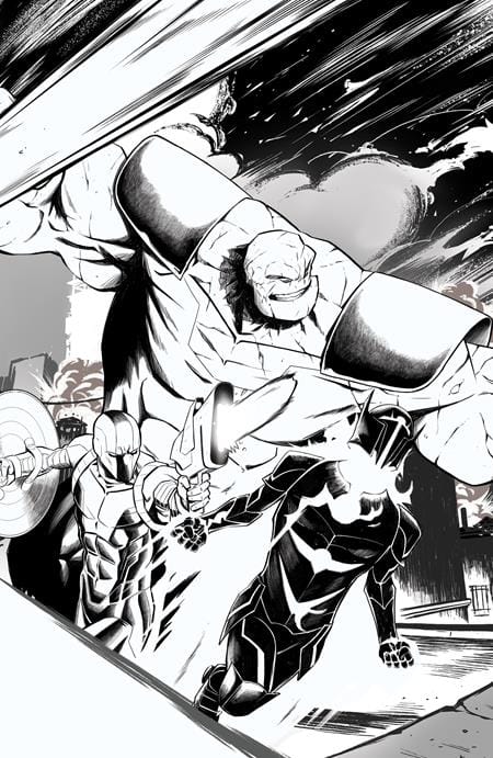 ROGUE SUN #31 CVR E YOUNGBLOOD B&W VIRGIN VAR