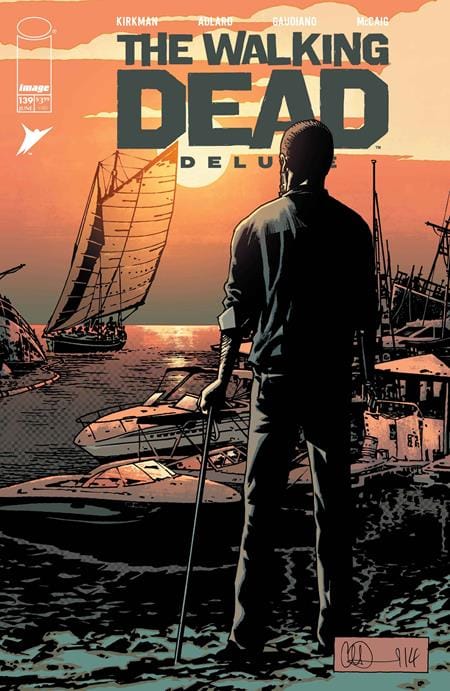 WALKING DEAD DELUXE #139 CVR B CHARLIE ADLARD & MAVE MCCAIG VAR (MR)