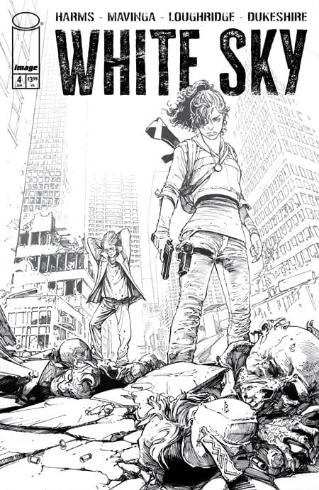 WHITE SKY #4 CVR C JP MAVINGA VAR (MR)