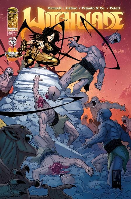 WITCHBLADE #25 CVR C PAT BOUTIN & STEVE FIRCHOW CONNECTING WITCHBLADE TEAM UP VAR (Release Date: 09/09/2026)