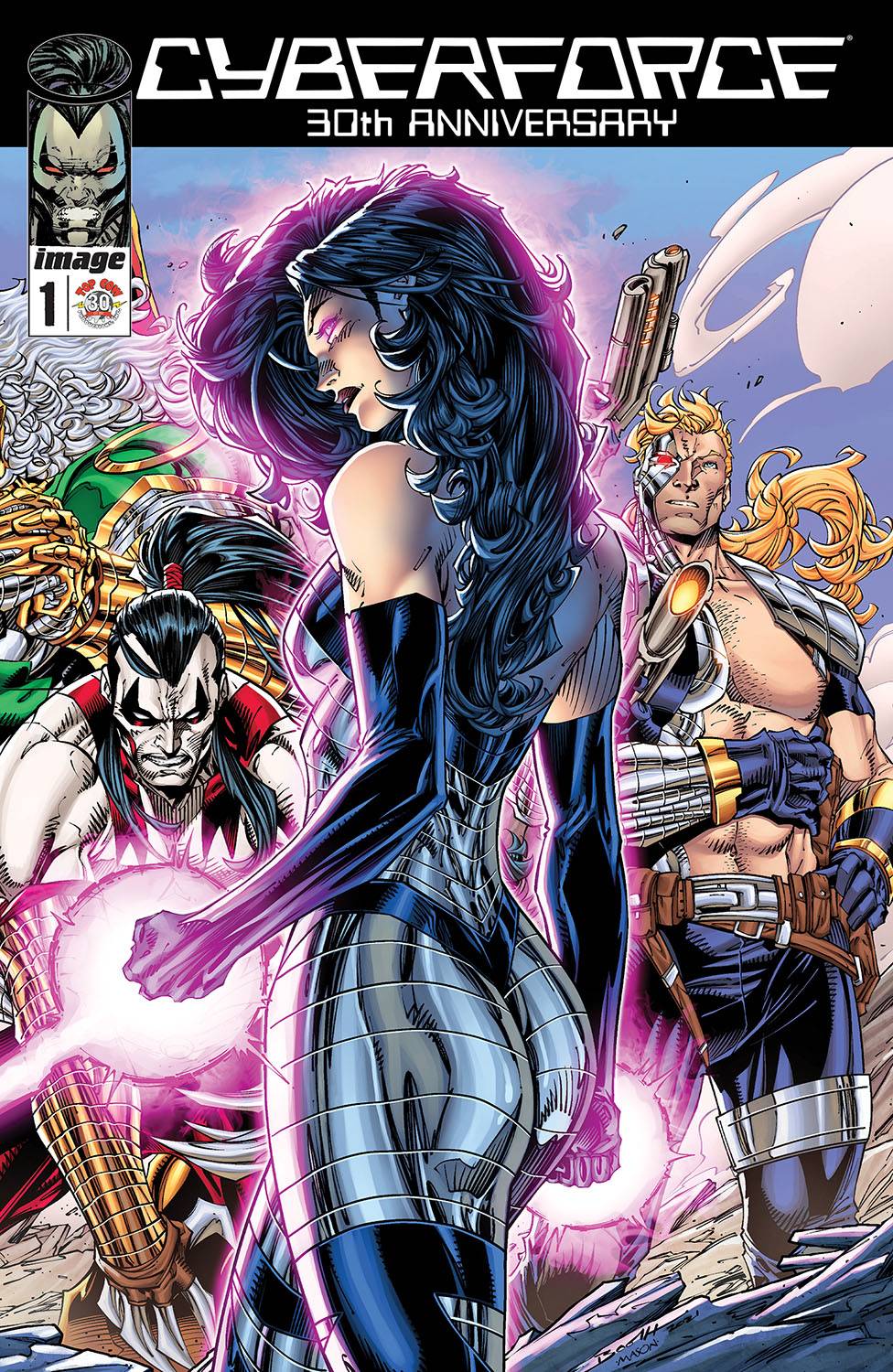 CYBERFORCE #1 30TH ANNV ED CVR C BOOTH