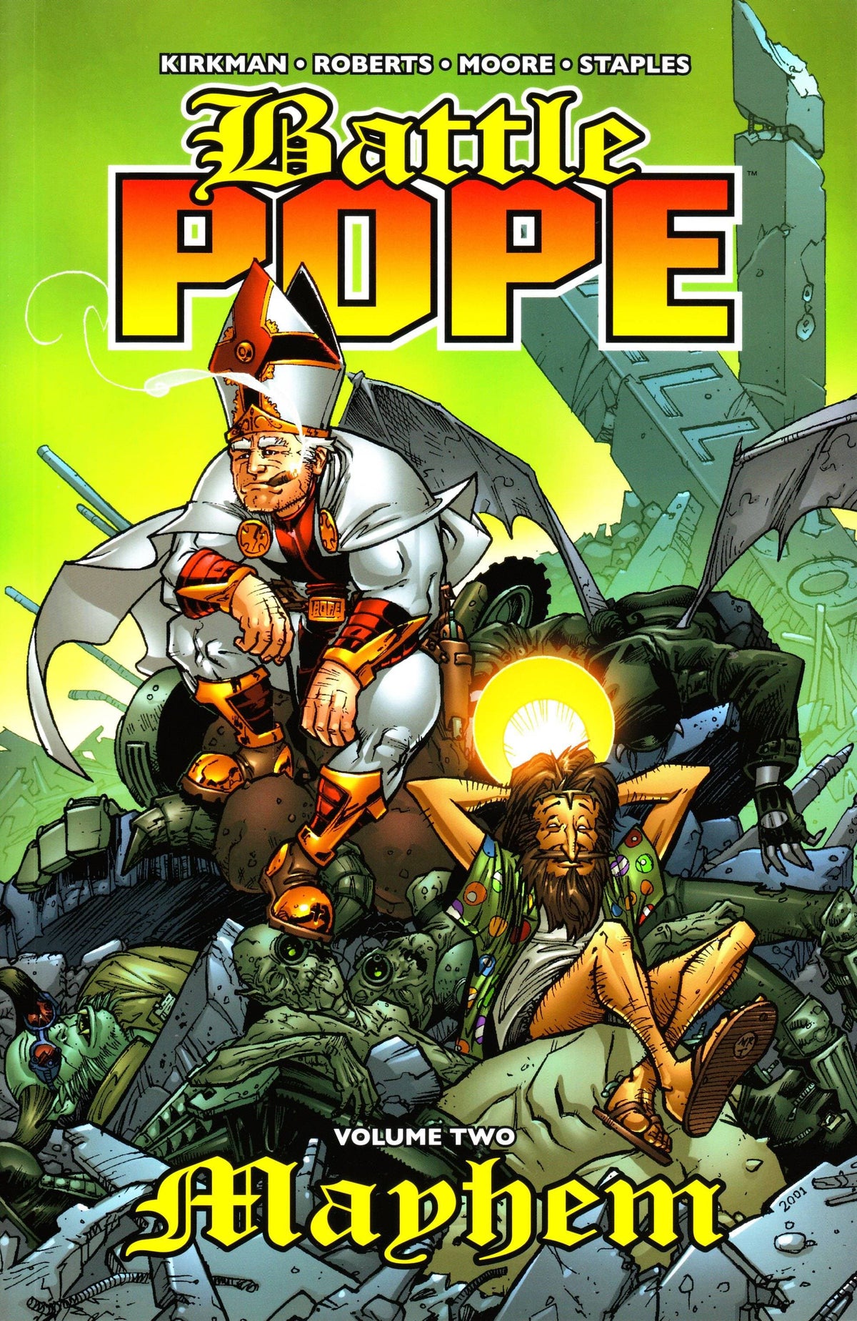 Battle Pope TP Vol 02 Mayhem (MR)