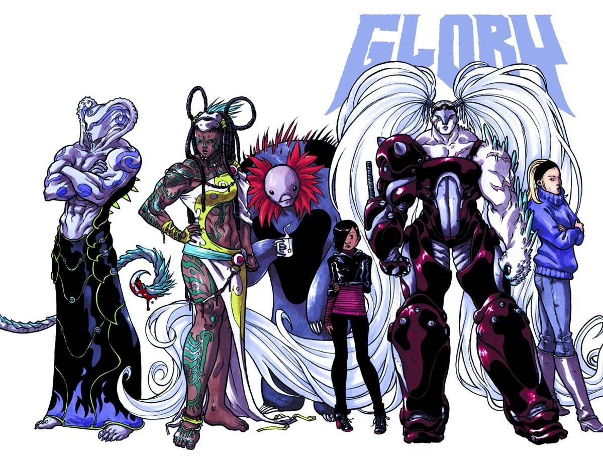 Glory TP Vol 01 The Once & Future Destroyer (MR)