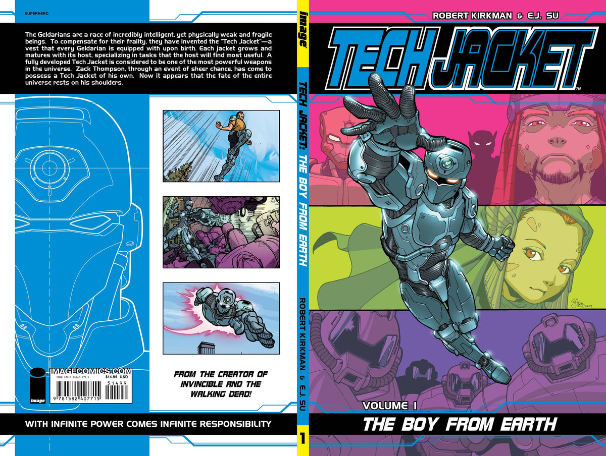 Tech Jacket TP Vol 01 Boy From Earth