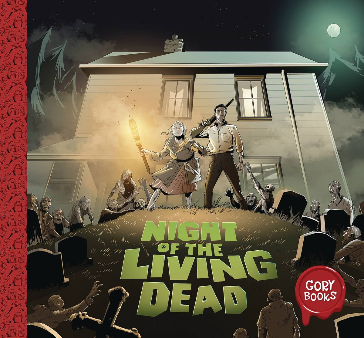 Gory Books Vol 01 Night Of The Living Dead Cvr A Perkins