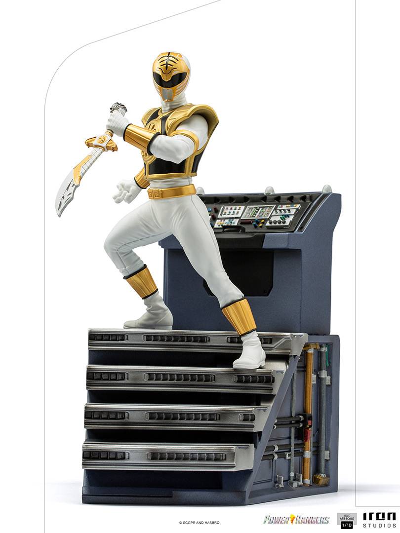 BDS Art: Mighty Morphin Power Rangers - White Ranger 1/10