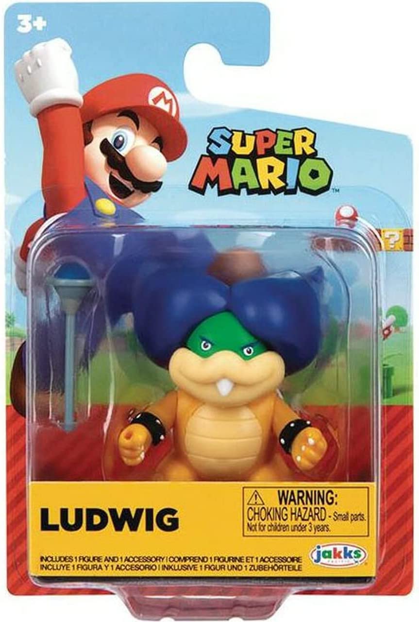 Jakks: Super Mario - Ludwig von Koopa 2.5"