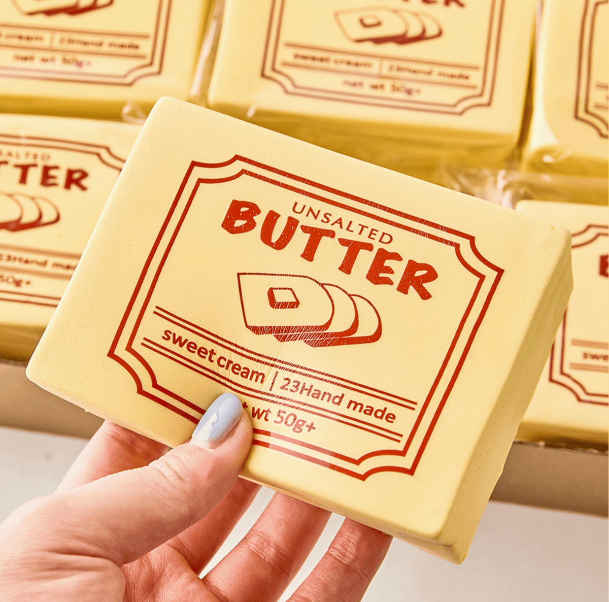 Big Butter Bar Squishy Stress Relief Fidget