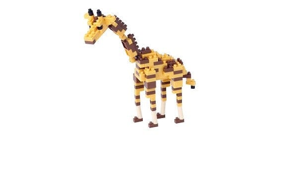 Giraffe (First Version) "Animals", Nanoblock Collection Series