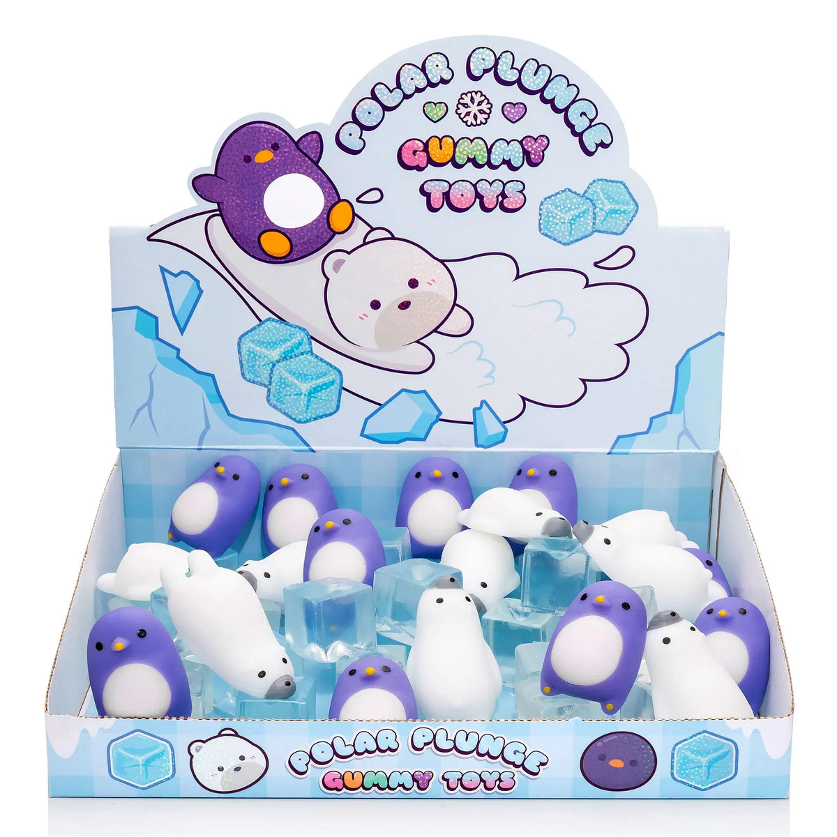 Gummy Polar Plunge Sensory Squishy Toy - Assorted (1PC)