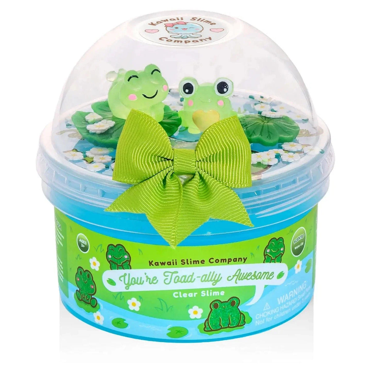 Kawaii Slime: Clear Slime - You're Toad-Ally Awesome