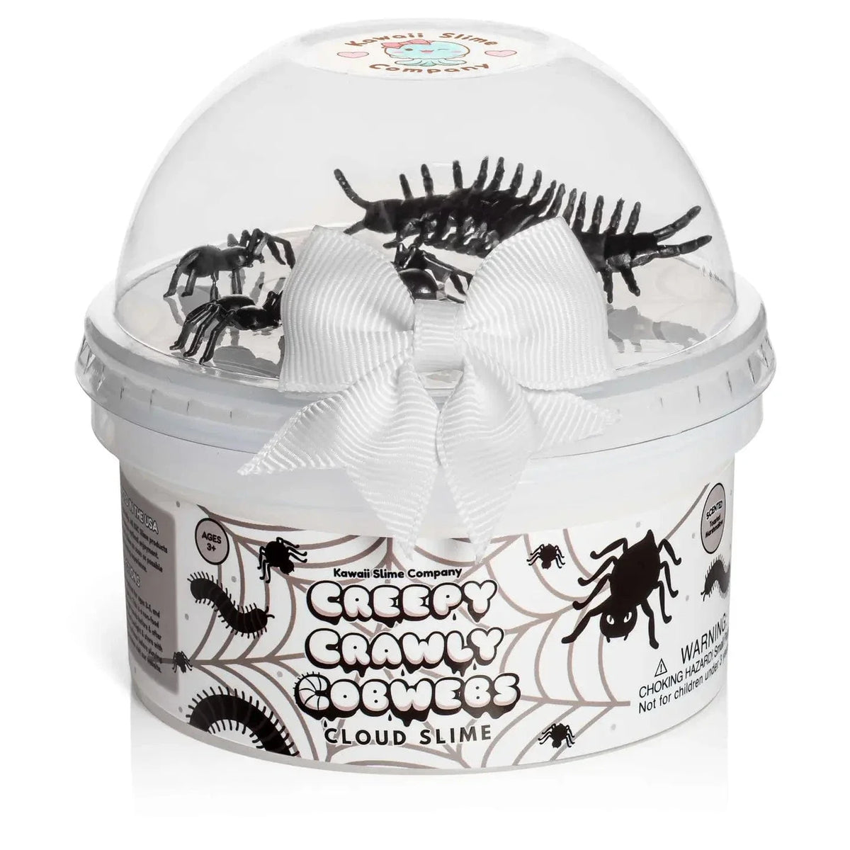 Kawaii Slime: Cloud Slime - Creepy Crawly Cobwebs