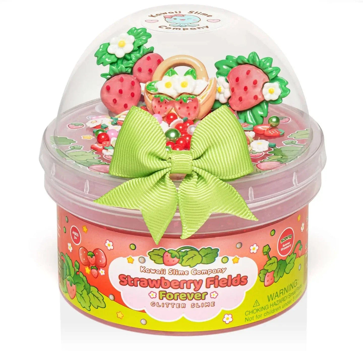 Kawaii Slime: Glitter Slime - Strawberry Fields Forever