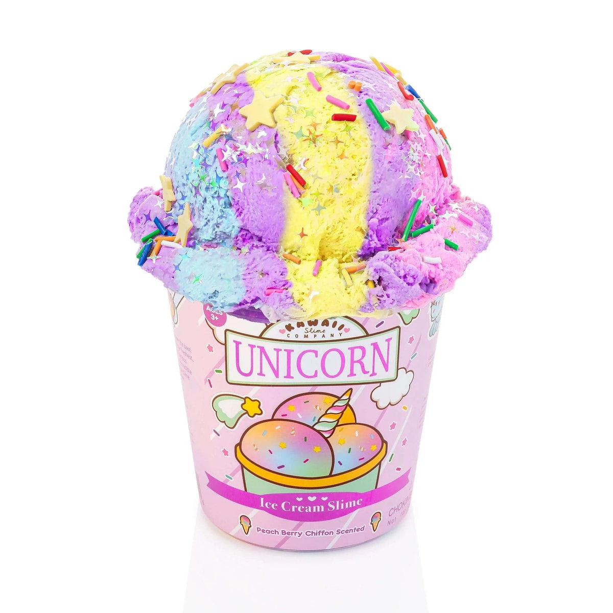 Kawaii Slime: Ice Cream Pint Slime - Unicorn Scented