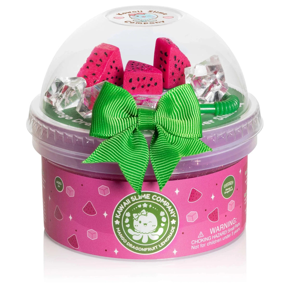Kawaii Slime: Refresher Slime - Mango Dragonfruit Lemonade