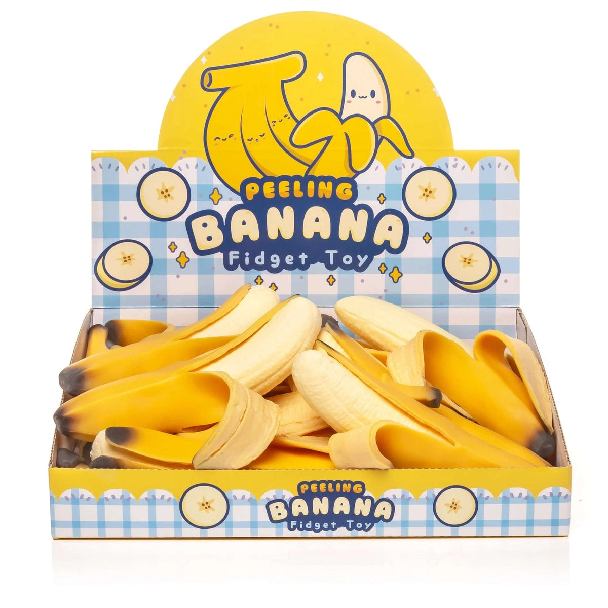 Kawaii Slime: Squishy Stress Toy - Peeling Banana