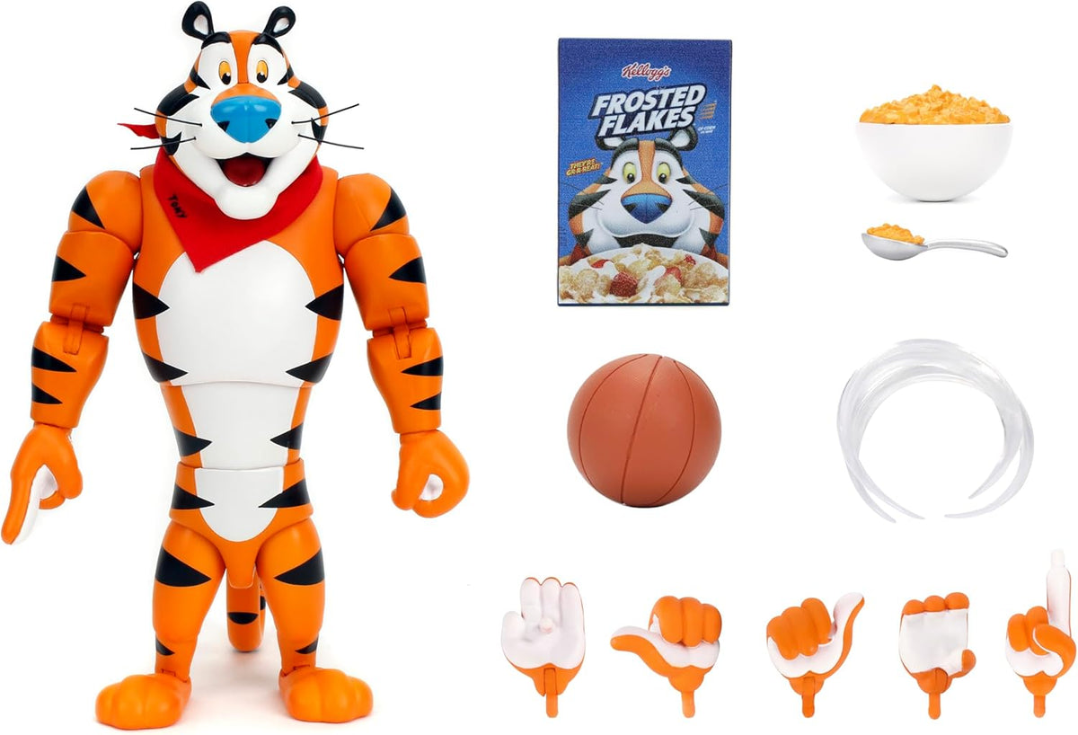 Kellog's Frosted Flakes 6 Inch Action Figure 1/12 Scale - Tony The Tiger