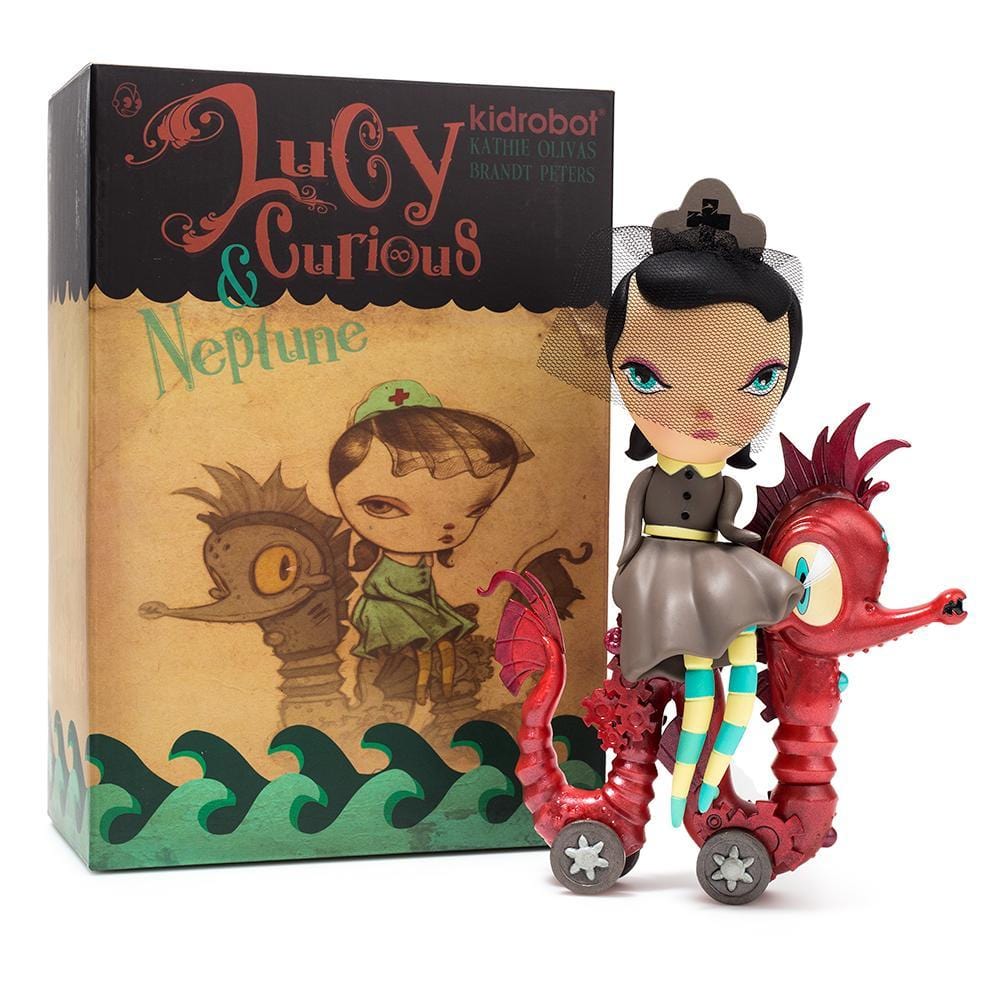 Kidrobot: Dark Harbor - Lucy & Curious Neptune by Kathie Olivas and Brandt Peters
