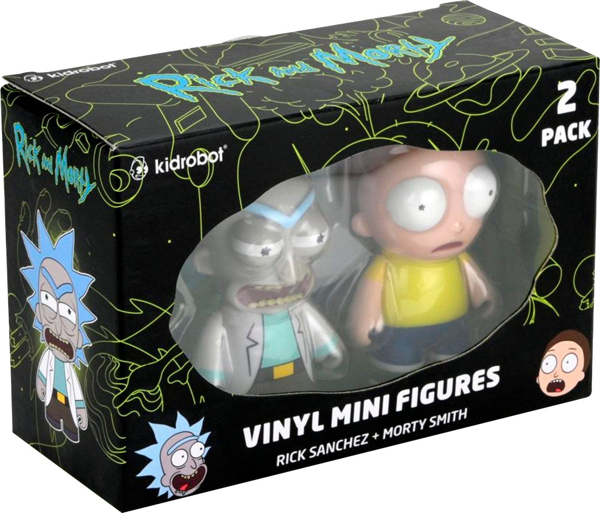 Kidrobot: Rick & Morty - Rick Sanchez & Morty Smith 2pk