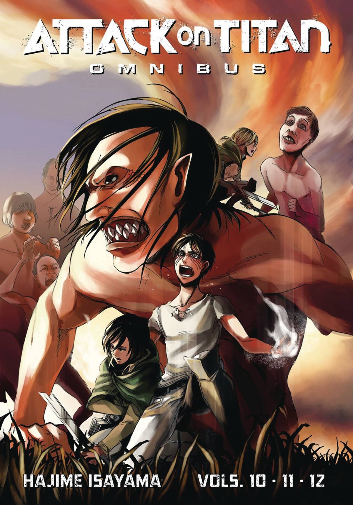Attack On Titan Omnibus TP Vol 04 Vol 10-12 (MR)