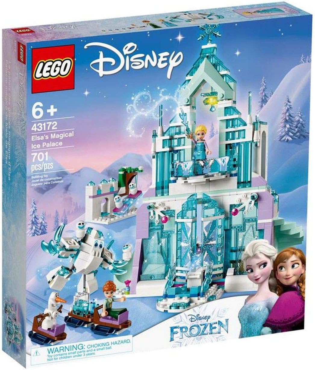 Lego Disney Frozen Lego 701 Pieces - Elsa's Magical Ice Palace #41148 (Shelf Wear Packaging)
