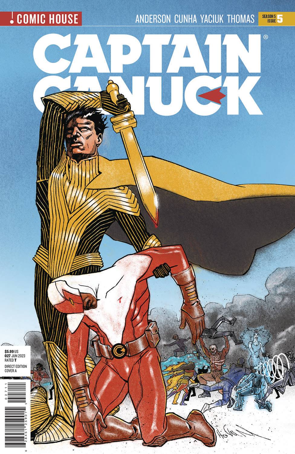 CAPTAIN CANUCK SEASON 5 #5