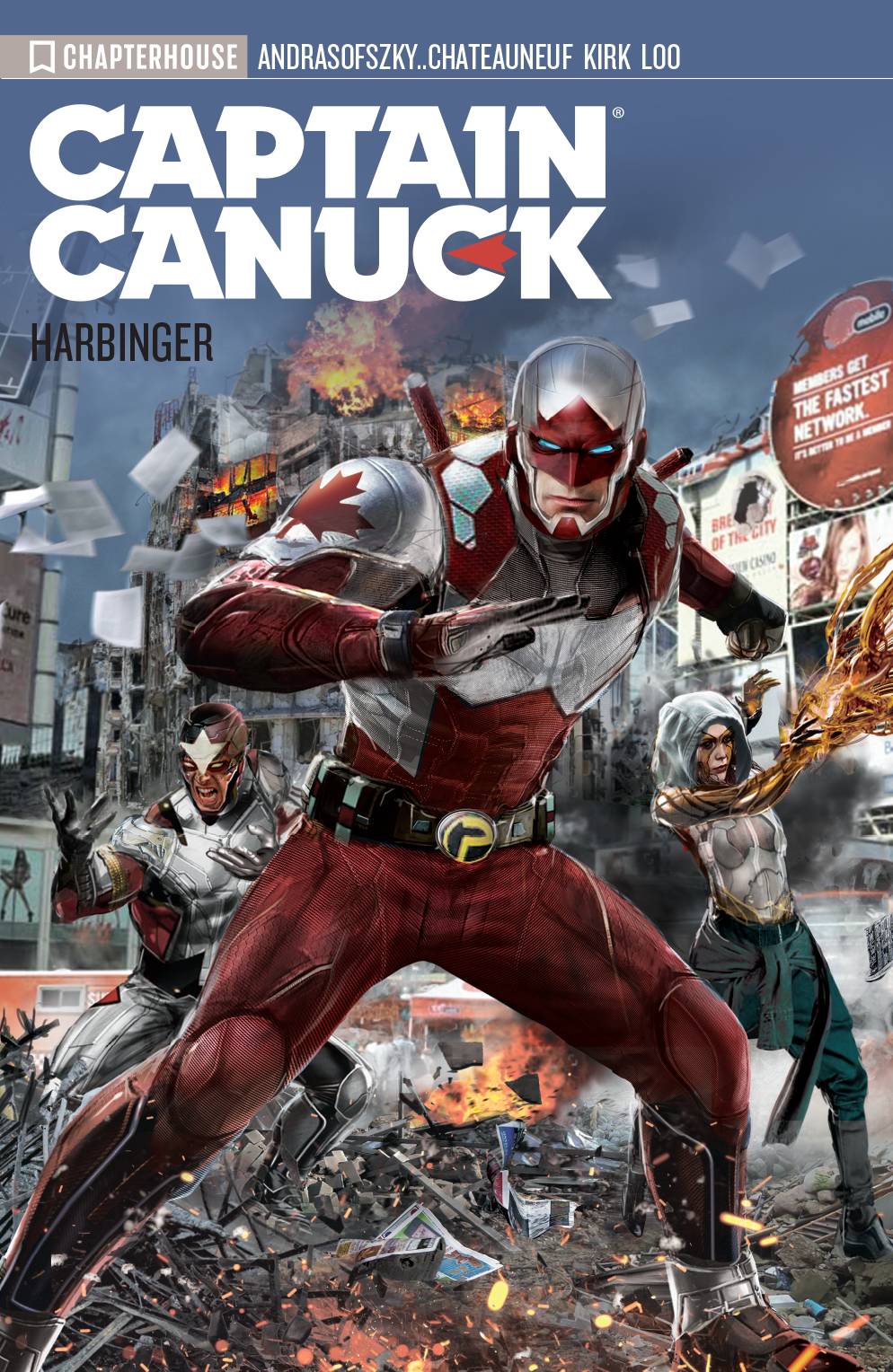 Captain Canuck TP Vol 03 Harbinger