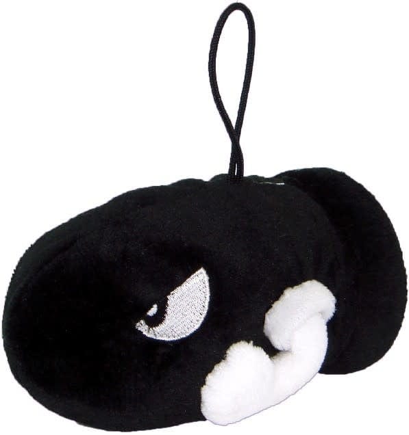 Little Buddy: Super Mario - Bullet Bill 6" Plush