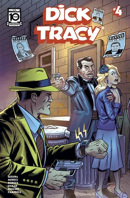 DICK TRACY #4 CVR B BRENT SCHOONOVER CONNECTING VAR