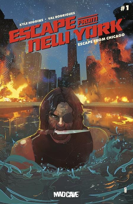 ESCAPE FROM NEW YORK ESCAPE FROM CHICAGO #1 CVR D CHRISTIAN WARD VAR (Release Date: 09/23/2026)